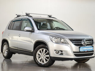 2010 Volkswagen Tiguan I, серебристый, 1049000 рублей, вид 1
