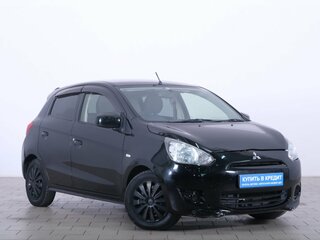 2012 Mitsubishi Mirage VI, чёрный, 789000 рублей, вид 1