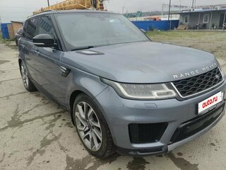 2019 Land Rover Range Rover Sport II Рестайлинг, синий, 4790000 рублей, вид 3