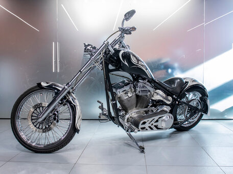 2008 American IronHorse Texas Chopper, серебристый, 1310537 рублей, вид 3