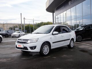 2015 Lada (ВАЗ) Granta I, белый, 480000 рублей, вид 2