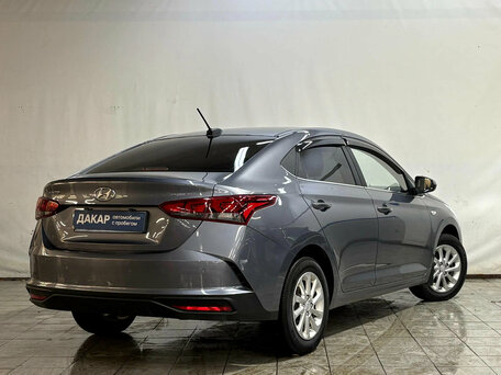 2020 Hyundai Solaris II Рестайлинг, серый, 1420000 рублей, вид 3