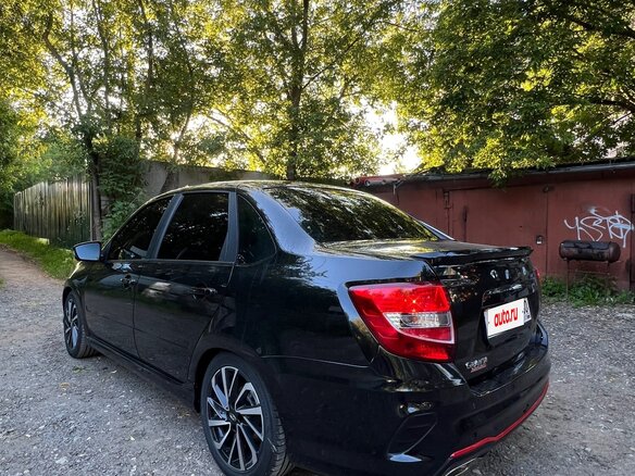 2025 Lada (ВАЗ) Granta Sport I Рестайлинг, чёрный, 1300000 рублей - вид 22