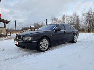 2002 BMW 7 серии Long 745Li IV (E65/E66), чёрный, 1100000 рублей, вид 1