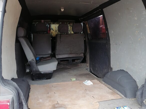 1993 Volkswagen Transporter T4, серый - вид 6