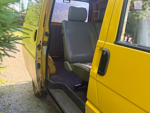 1998 Volkswagen Transporter, жёлтый, 490000 рублей - вид 6