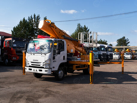 2026 Isuzu Автовышки, жёлтый, 6386888 рублей, вид 2
