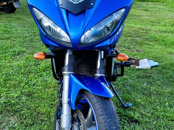2009 Yamaha FZ6, синий, 430000 рублей - вид 4