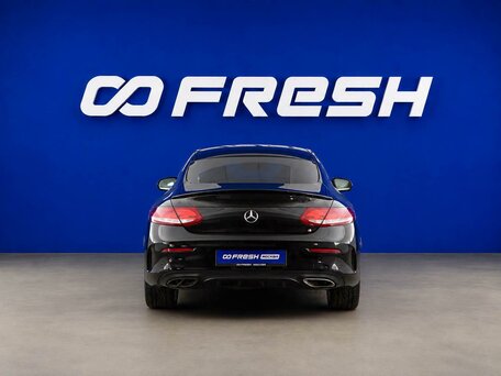 2016 Mercedes-Benz C-Класс 180 IV (W205), чёрный, 2220055 рублей, вид 4