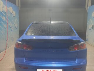 2008 Mitsubishi Lancer X, синий, 600000 рублей, вид 5
