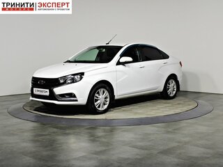 2019 Lada (ВАЗ) Vesta I, белый, 947000 рублей, вид 1