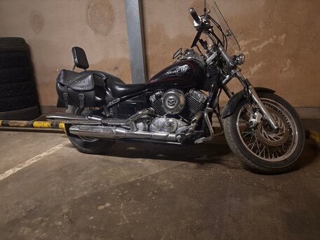 2011 Yamaha XVS650 Drag Star, чёрный, 700000 рублей, вид 4
