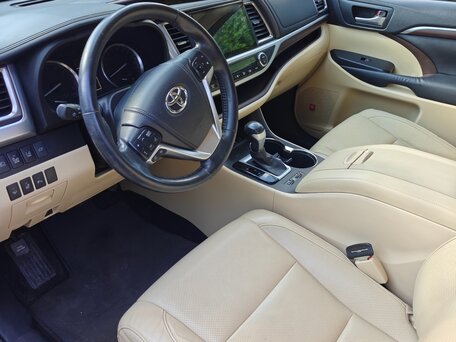 2014 Toyota Highlander III (XU50), красный, 2949000 рублей, вид 5