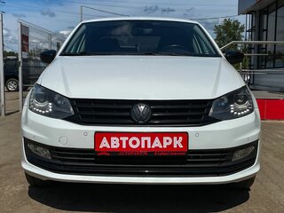 2017 Volkswagen Polo V Рестайлинг, белый, 1019000 рублей, вид 2