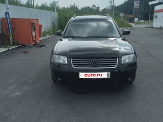 2002 Volkswagen Passat B5 Рестайлинг, чёрный, 560000 рублей, вид 1