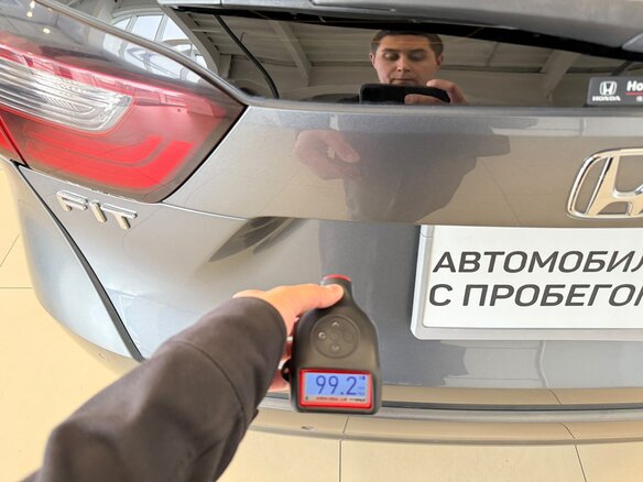 2020 Honda Fit IV, серый, 1379000 рублей - вид 25