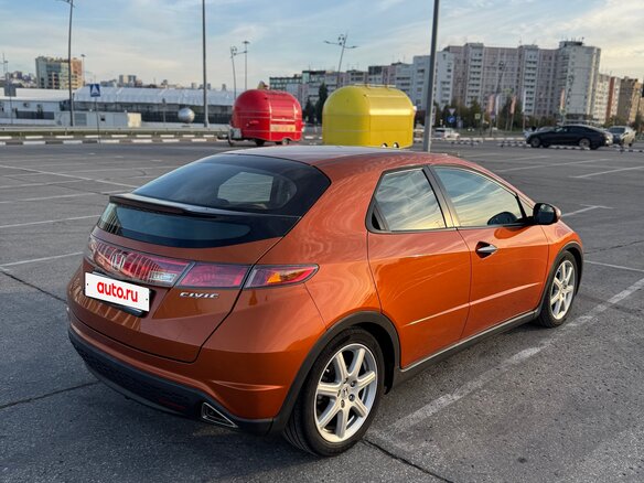 2008 Honda Civic VIII, оранжевый, 550000 рублей - вид 5