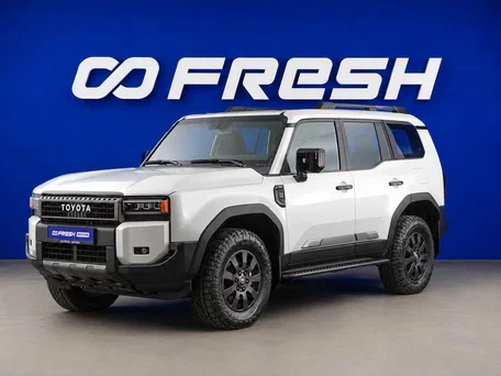2025 Toyota Land Cruiser Prado (MHEV) 250 Series, белый, 10699077 рублей, вид 5