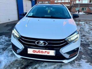 2024 Lada (ВАЗ) Vesta SW I Рестайлинг (NG), белый, 1630000 рублей, вид 1