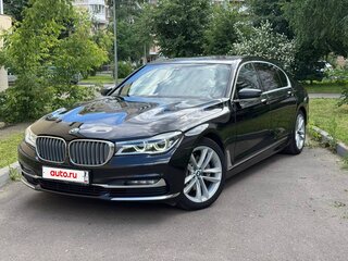 2016 BMW 7 серии Long 730Ld xDrive VI (G11/G12), чёрный, 3500000 рублей, вид 1
