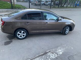 2018 Skoda Rapid I Рестайлинг, коричневый, 1070000 рублей, вид 4