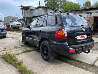 2001 Hyundai Santa Fe I, чёрный, 325000 рублей, вид 4