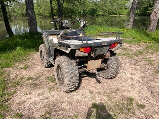 2013 Polaris Sportsman 800, зелёный, 400000 рублей, вид 5