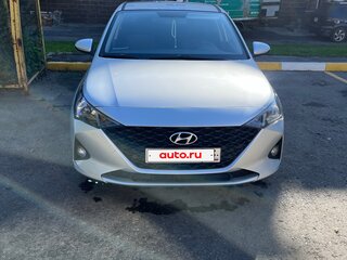 2021 Hyundai Accent V Рестайлинг, серый, 1515000 рублей, вид 1