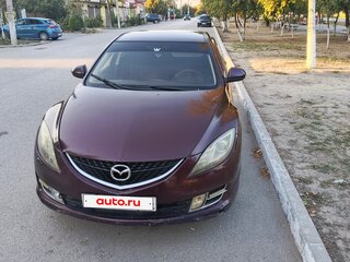 2008 Mazda 6 II (GH), пурпурный, 650000 рублей, вид 2