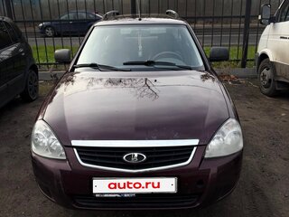 2013 Lada (ВАЗ) Priora I Рестайлинг, пурпурный, 160000 рублей, вид 1