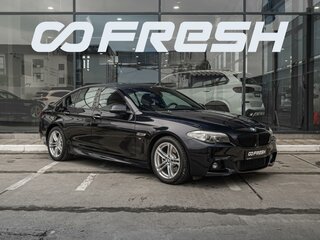 2016 BMW 5 серии 520i VI (F10/F11/F07) Рестайлинг, чёрный, 2495000 рублей, вид 1