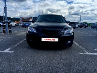 2008 Mazda 3 I (BK) Рестайлинг, чёрный, 450000 рублей, вид 2