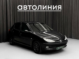 2004 Peugeot 206, чёрный, 270000 рублей, вид 3