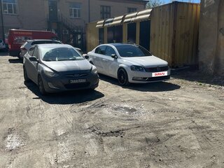 2014 Hyundai Solaris I Рестайлинг, чёрный, 440000 рублей, вид 3