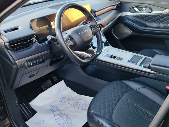 2023 Exeed TXL I Рестайлинг, чёрный - вид 7