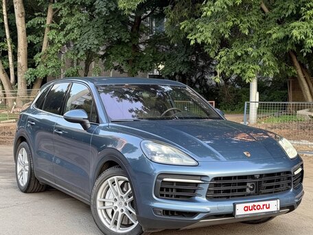 2018 Porsche Cayenne III, голубой, 6350000 рублей, вид 1
