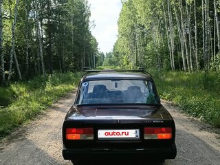 2008 Lada (ВАЗ) 2107, пурпурный, 85000 рублей, вид 3
