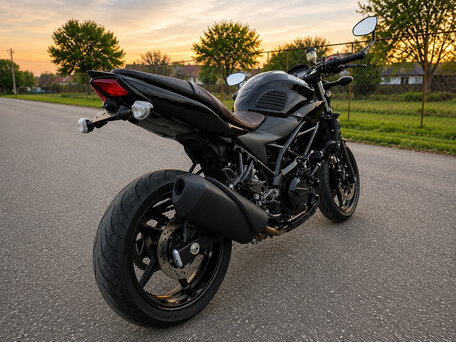 2020 Suzuki SV 650, чёрный, 800000 рублей, вид 4