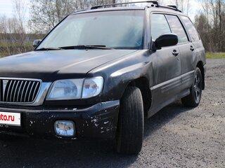 2001 Subaru Forester I Рестайлинг, чёрный, 320000 рублей, вид 3