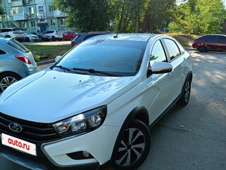 2018 Lada (ВАЗ) Vesta Cross I, белый, 870000 рублей, вид 1