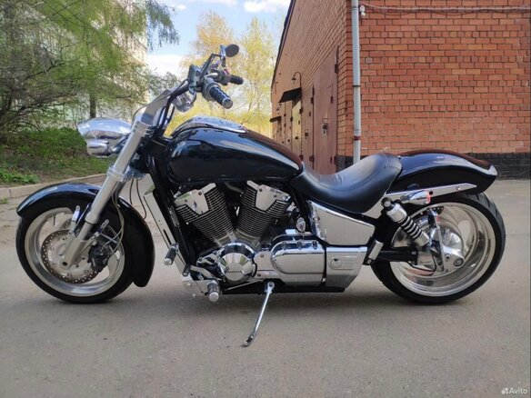 2002 Honda VTX 1800, чёрный, 1200000 рублей - вид 4