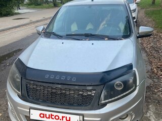 2012 Lada (ВАЗ) Granta I, серебристый, 175000 рублей, вид 1