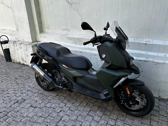 2019 BMW C 400 X, зелёный, 440000 рублей - вид 17