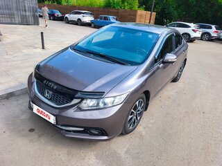 2014 Honda Civic IX Рестайлинг, серый, 1100000 рублей, вид 2