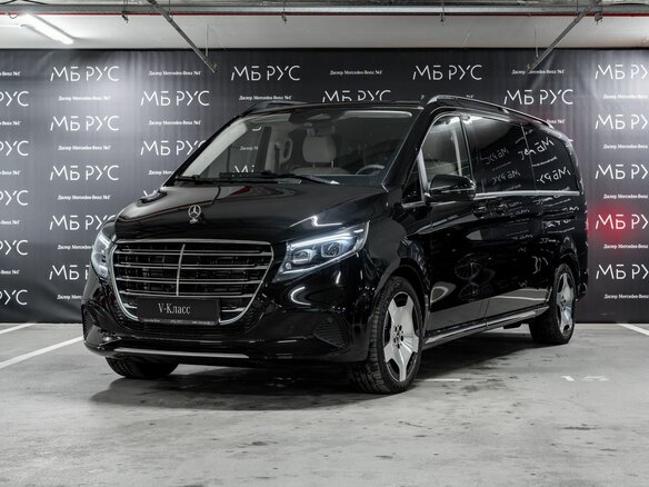 2025 Mercedes-Benz V-Класс Extra Long 300 d экстра длинный III (W447) Рестайлинг 2, чёрный, 18700000 рублей