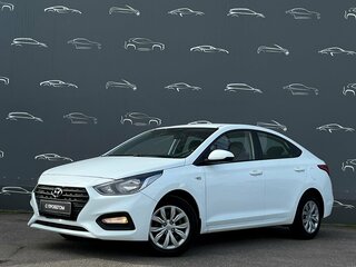 2019 Hyundai Solaris II, белый, 1110600 рублей, вид 1