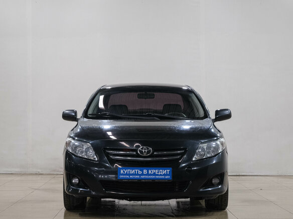 2007 Toyota Corolla AMT X (E140, E150), чёрный, 769000 рублей - вид 1