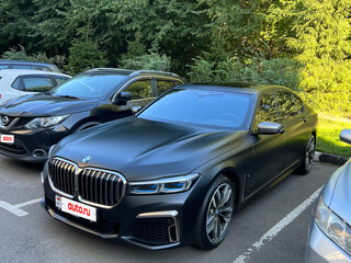 2019 BMW 7 серии Long M760Li xDrive VI (G11/G12) Рестайлинг, чёрный, 7700000 рублей, вид 1