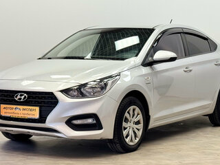 2019 Hyundai Solaris II, серебристый, 1250000 рублей, вид 1