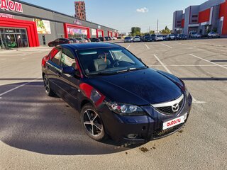 2008 Mazda 3 4-speed I (BK) Рестайлинг, синий, 480000 рублей, вид 5